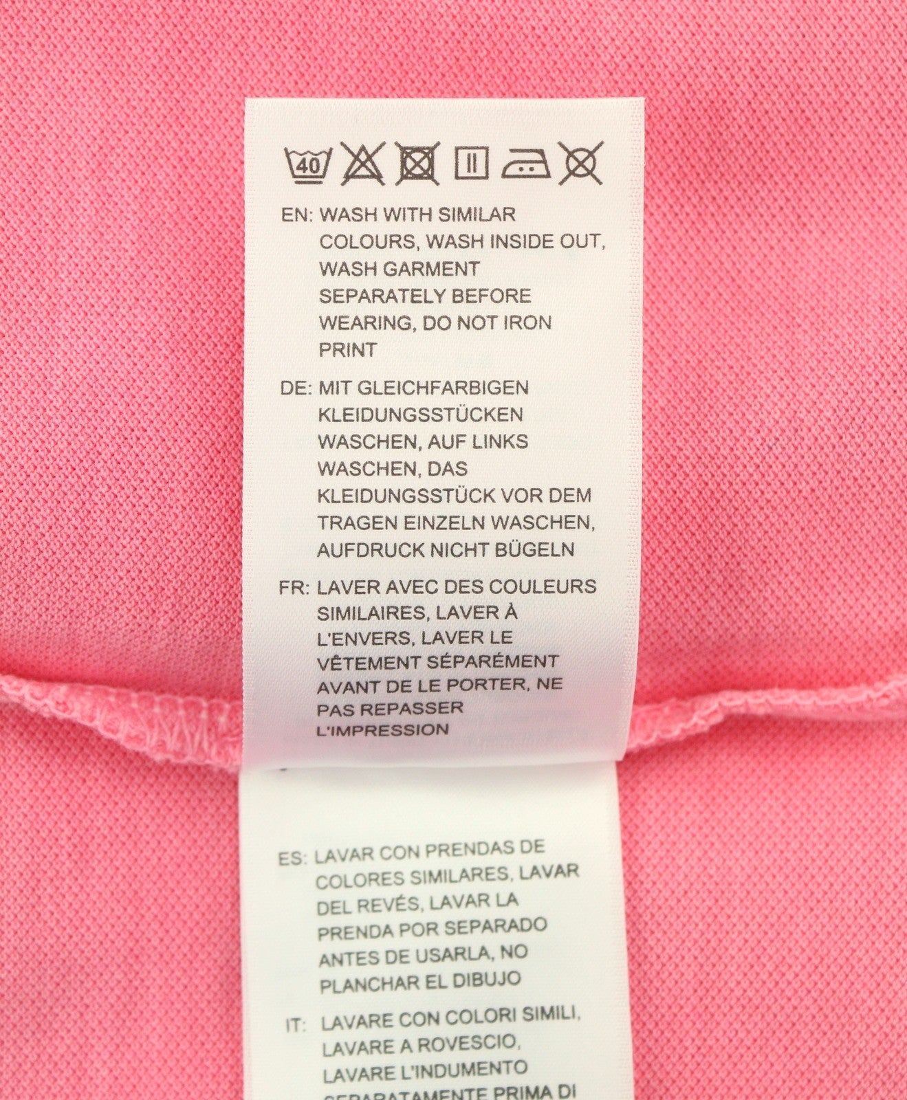 GANT Sunbleached Pique SS Rugger Men Polos M Pink Rose Faded Short Sleeve