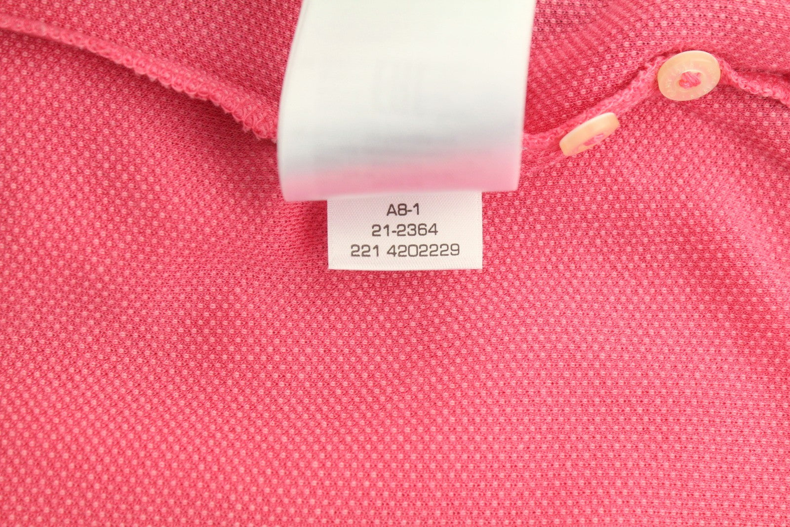 GANT Rope Icon SS Pique Women T-Shirt S Rapture Rose Embroidered Logo Polo