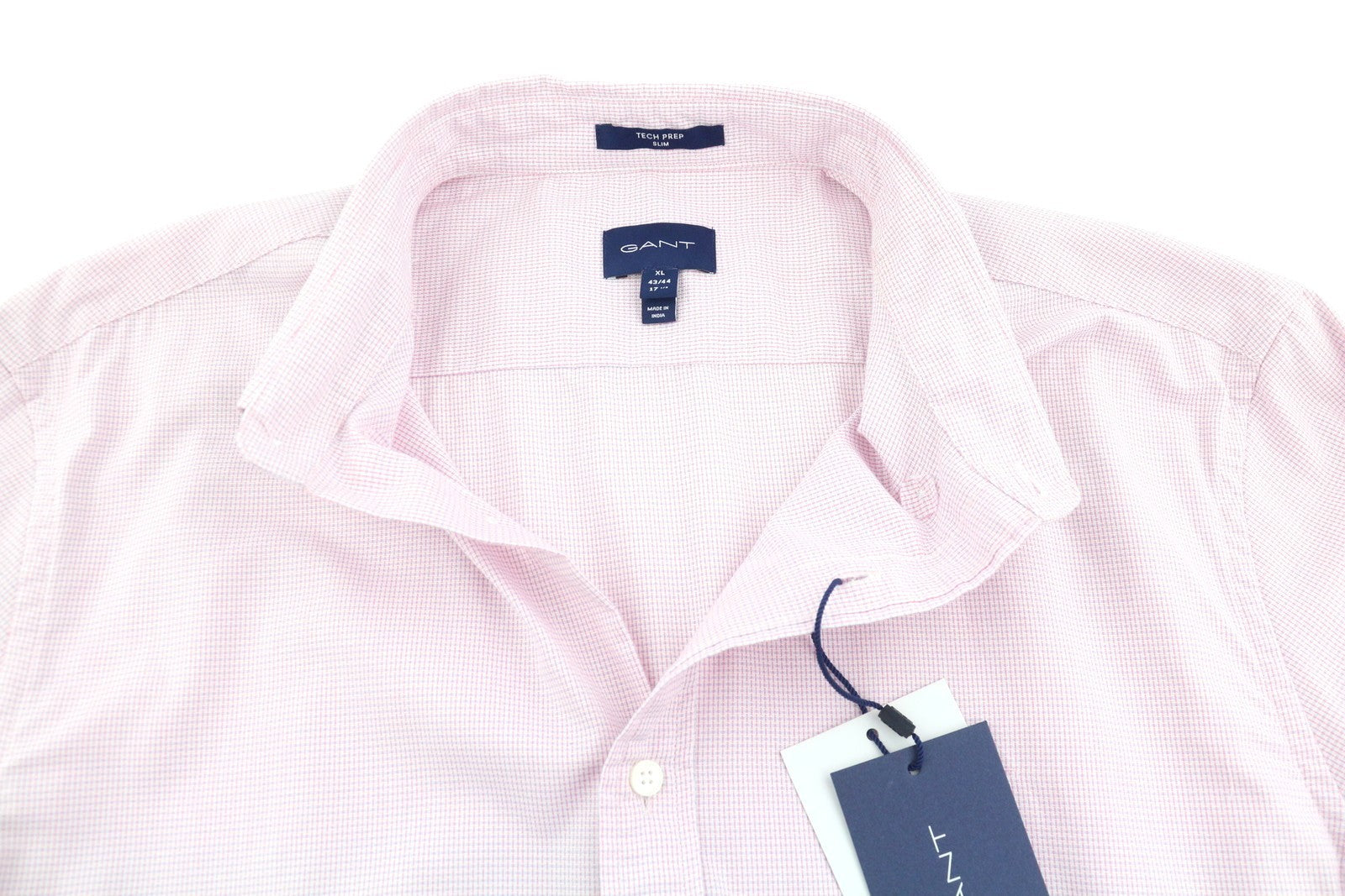 GANT TP Royal Pxf Slim BD Men Shirt XL Pink Rose Button-Down Neck Casual