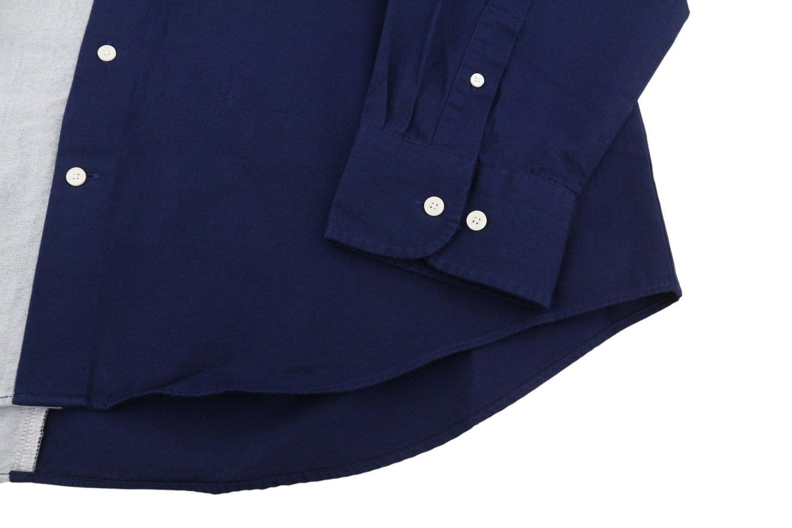 GANT Rel Retro Flag Block BD Men Shirt 2XL Classic Blue Button-Down Neck Logo