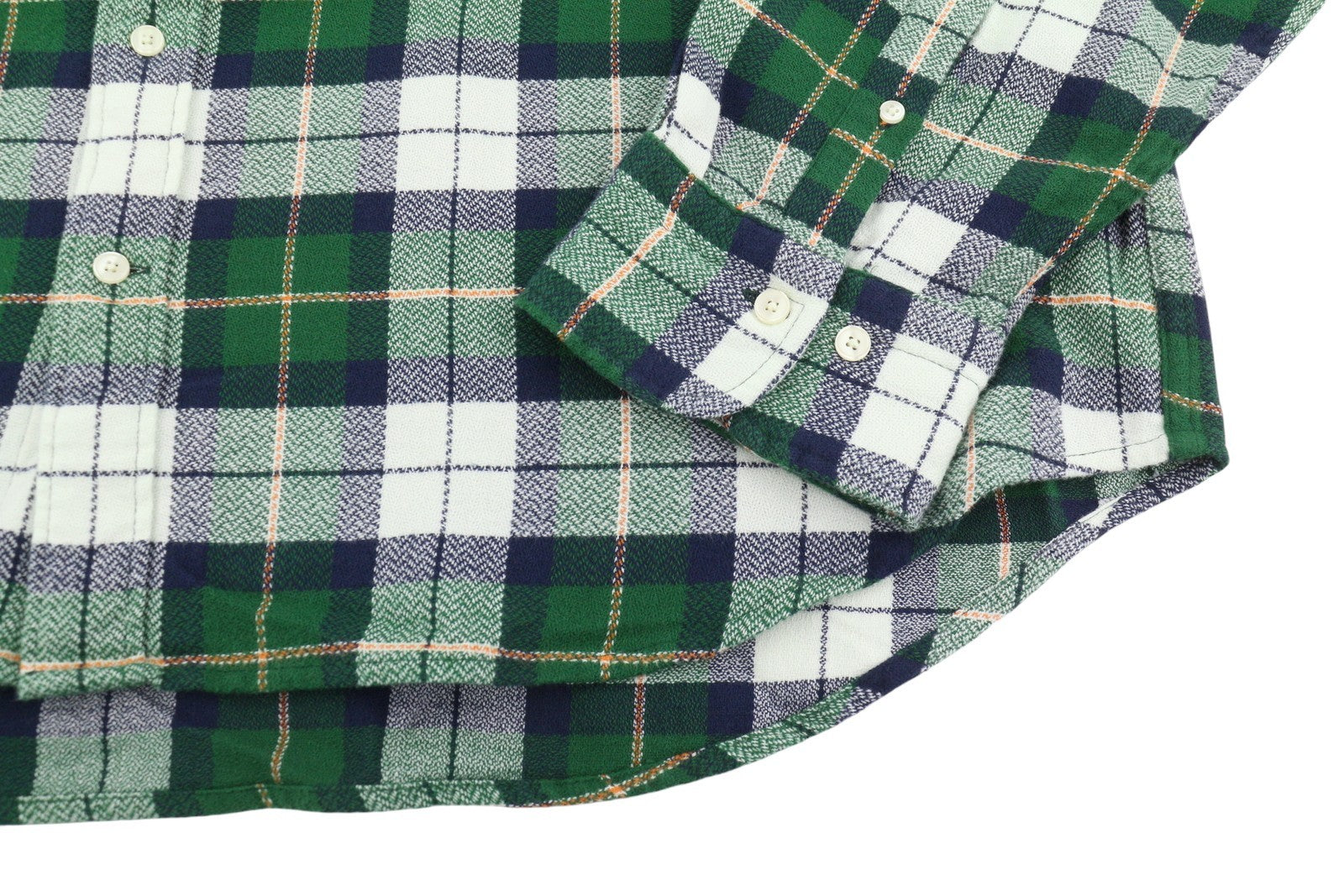 GANT Rel Texture Check Men Shirt 2XL Forest Green Patch Pocket Button-Up