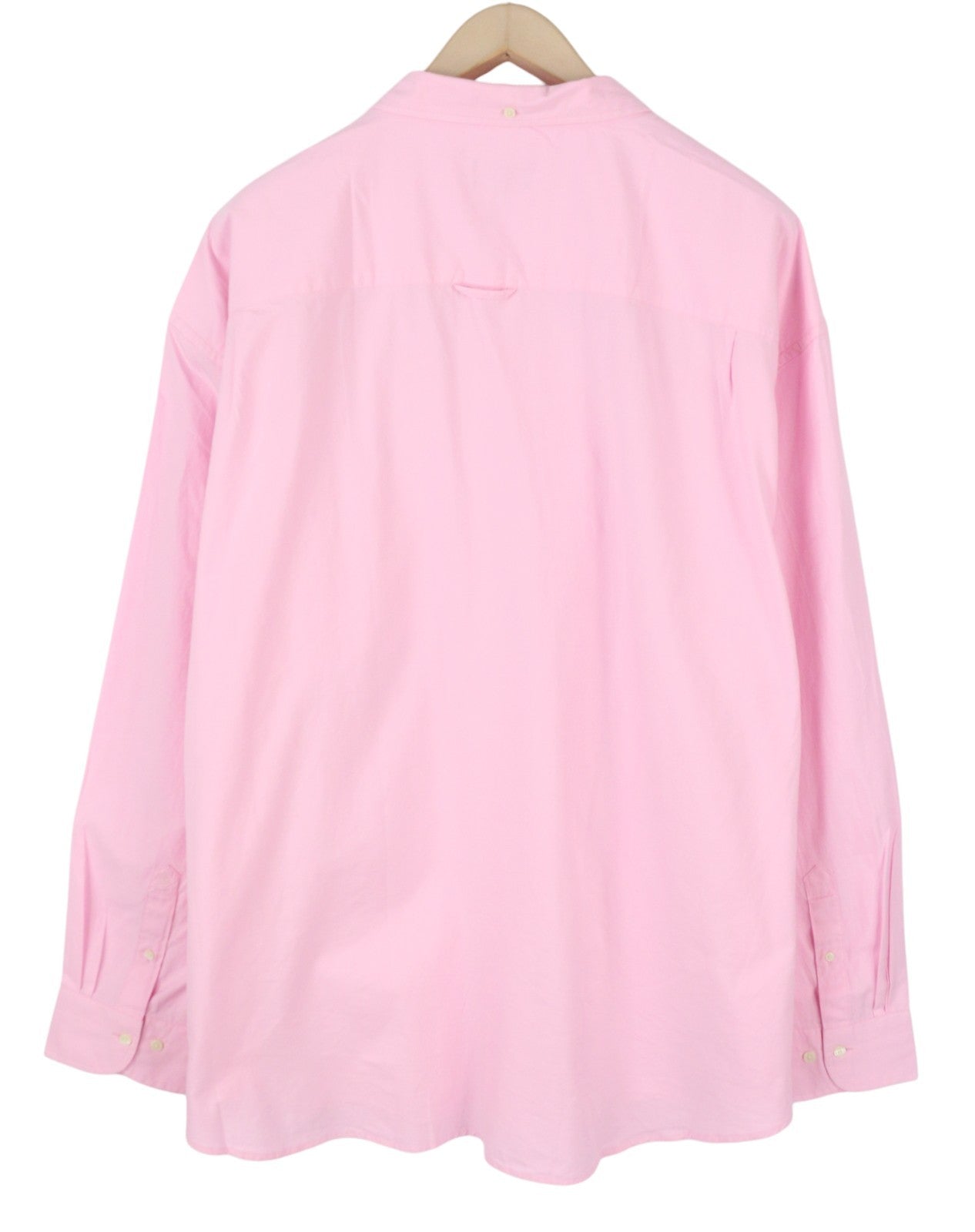 GANT Rel Oxford BD Men Shirt 3XL Peony Pink Button-Down Neck Patch Pocket