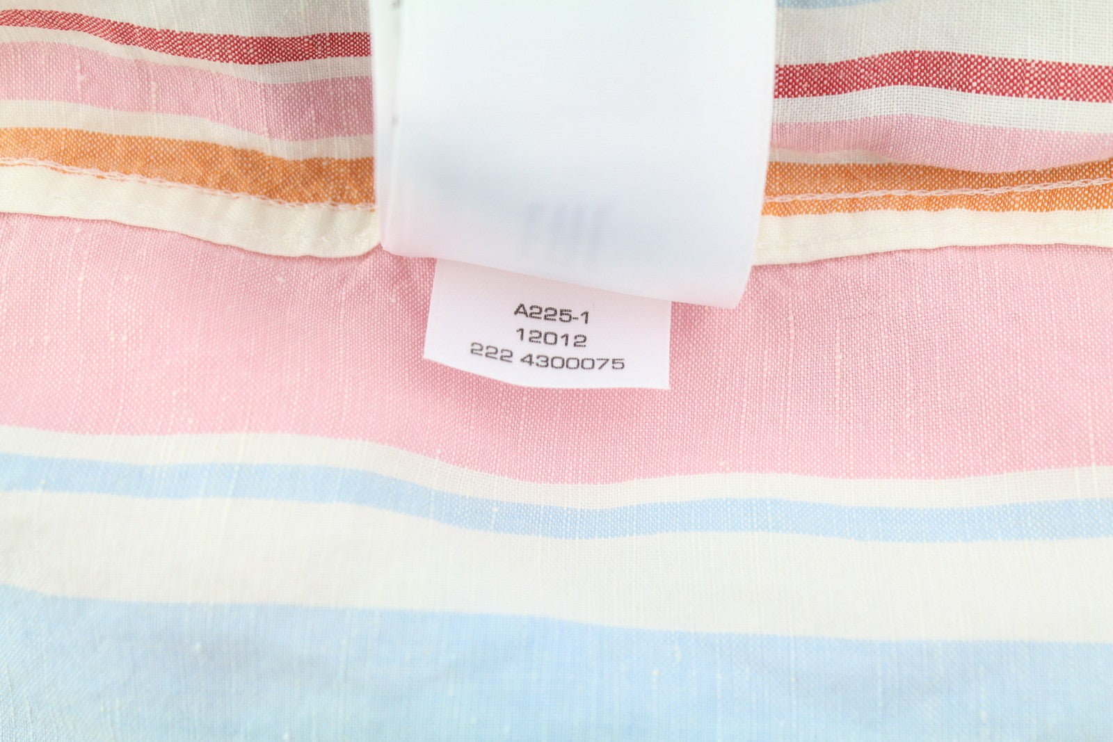 GANT OS Multistripe Women Shirt EU40 Multicolor Button-Up Spread Linen Blend