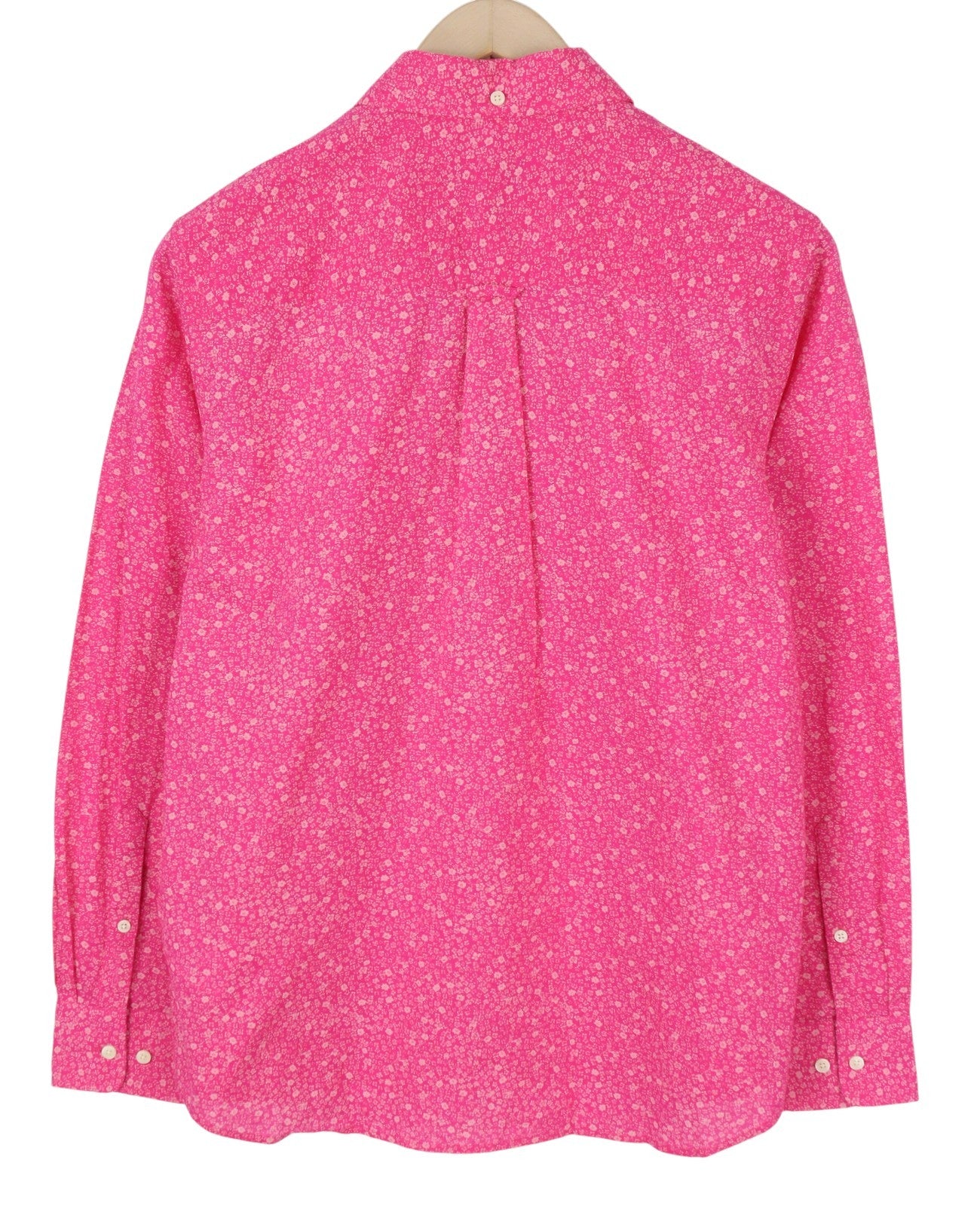 GANT Reg Freedom Flower Women Shirt EU40 Cabaret Pink Button-Down Neck Casual