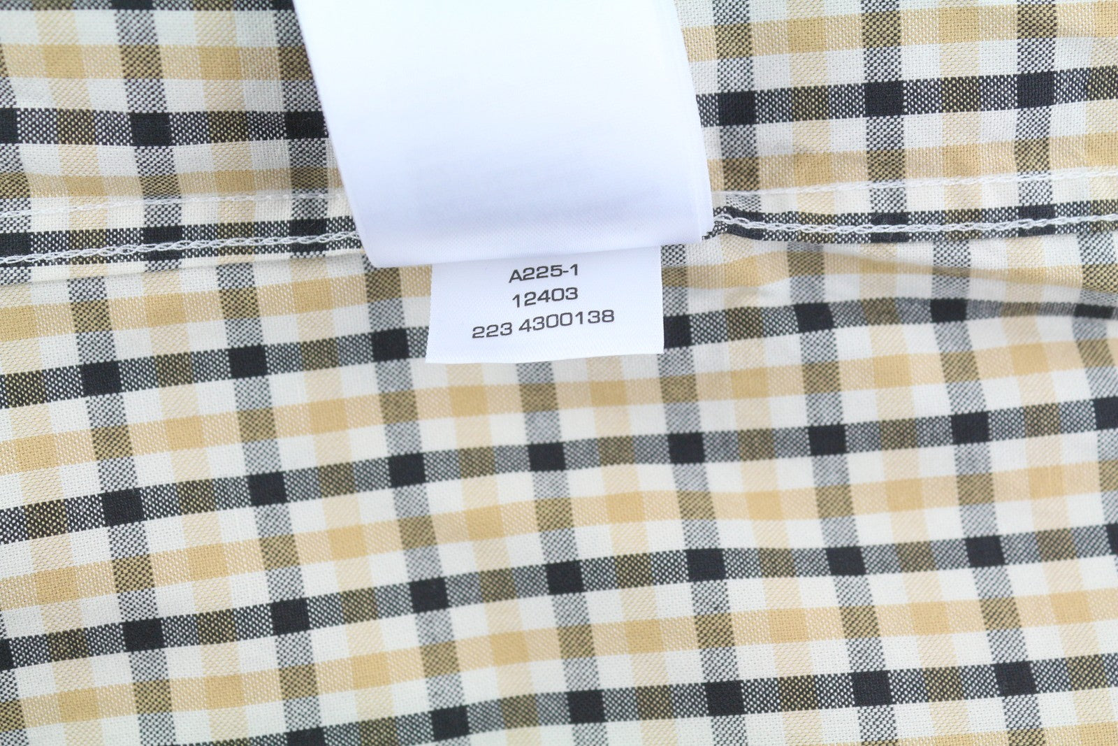 GANT OS Check Women Shirt EU38 Toffee Beige Button-Up Loose Fit Casual