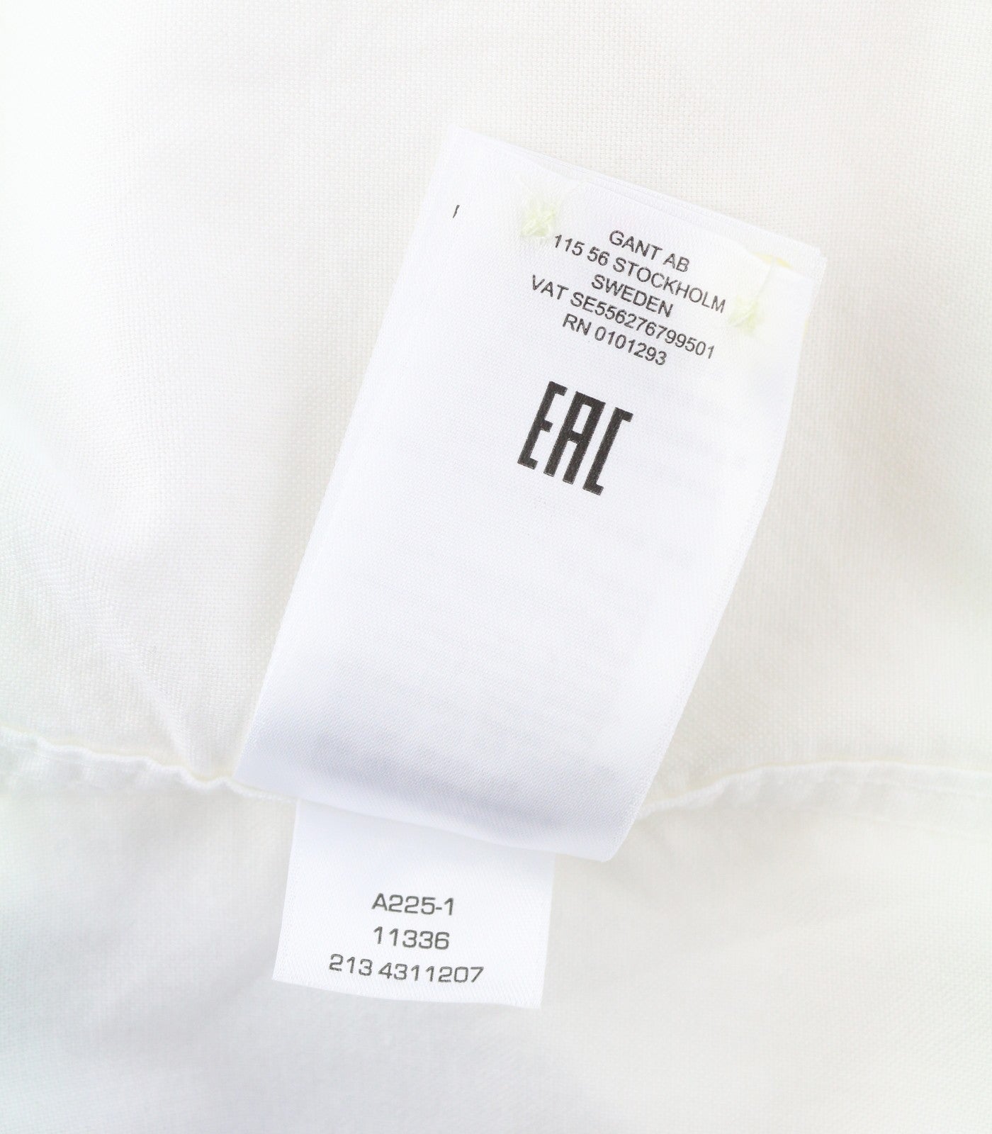 GANT Regular Oxford Women Shirt EU36 White Cotton Button-Up Patch Pocket Logo