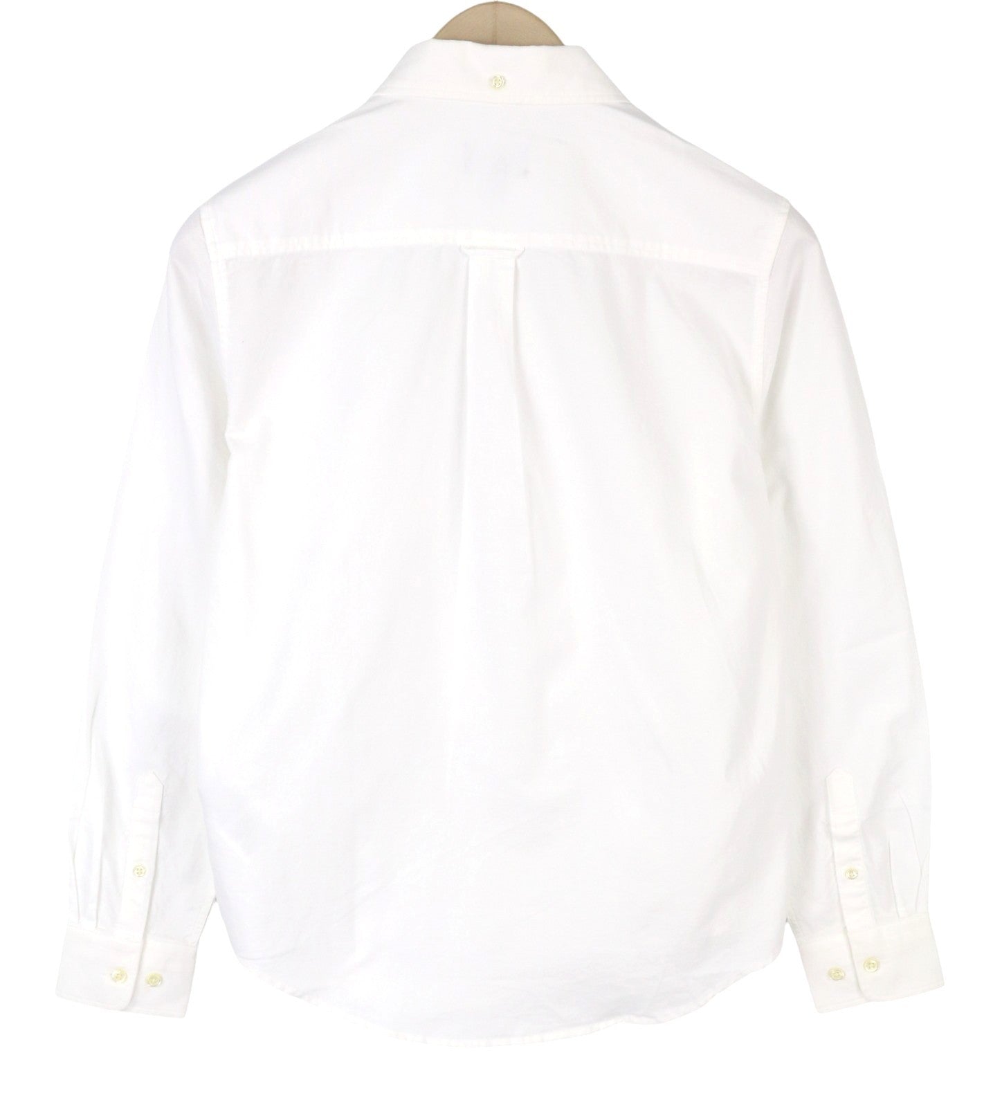 GANT Regular Oxford Women Shirt EU36 White Cotton Button-Up Patch Pocket Logo