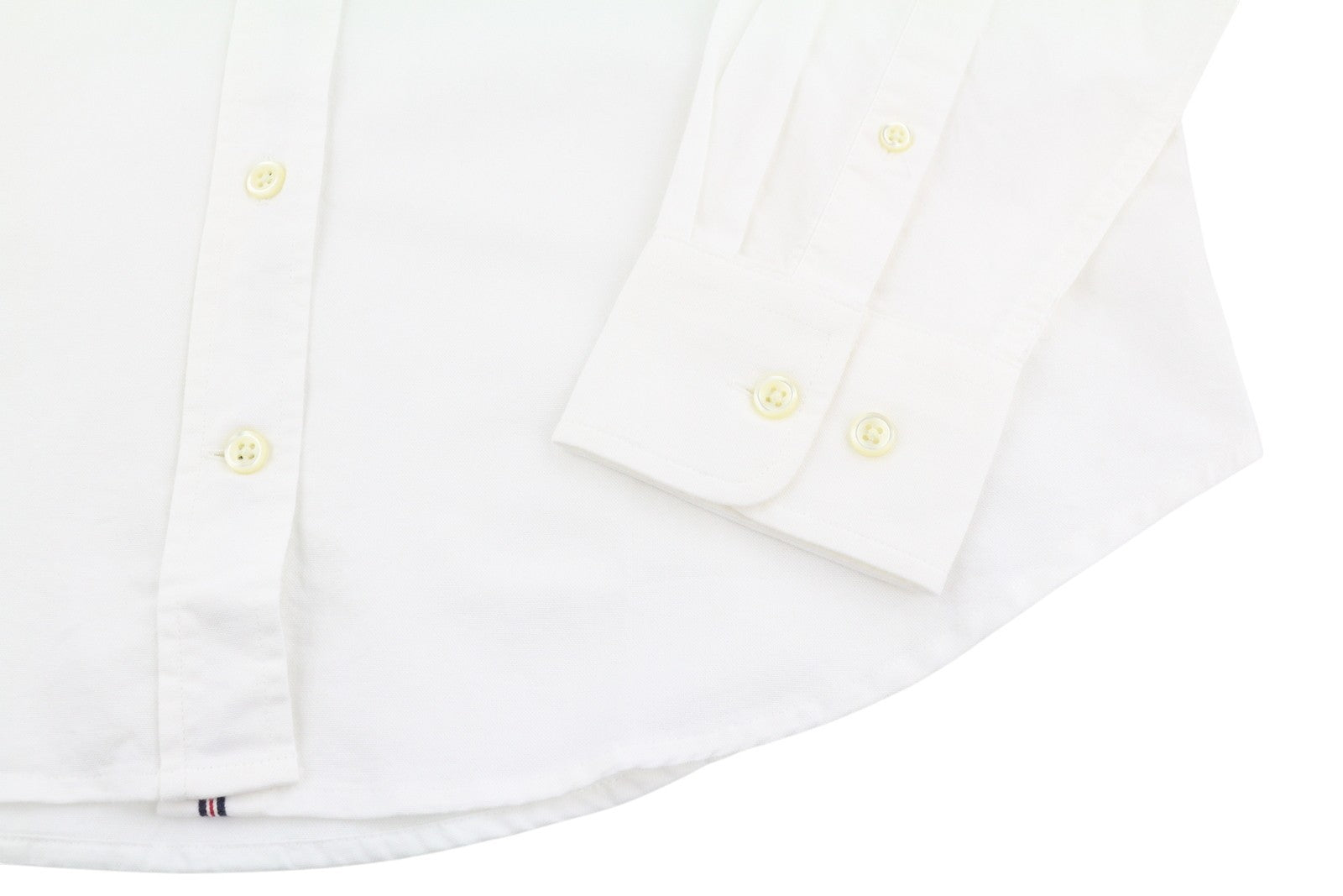 GANT Regular Oxford Women Shirt EU36 White Cotton Button-Up Patch Pocket Logo