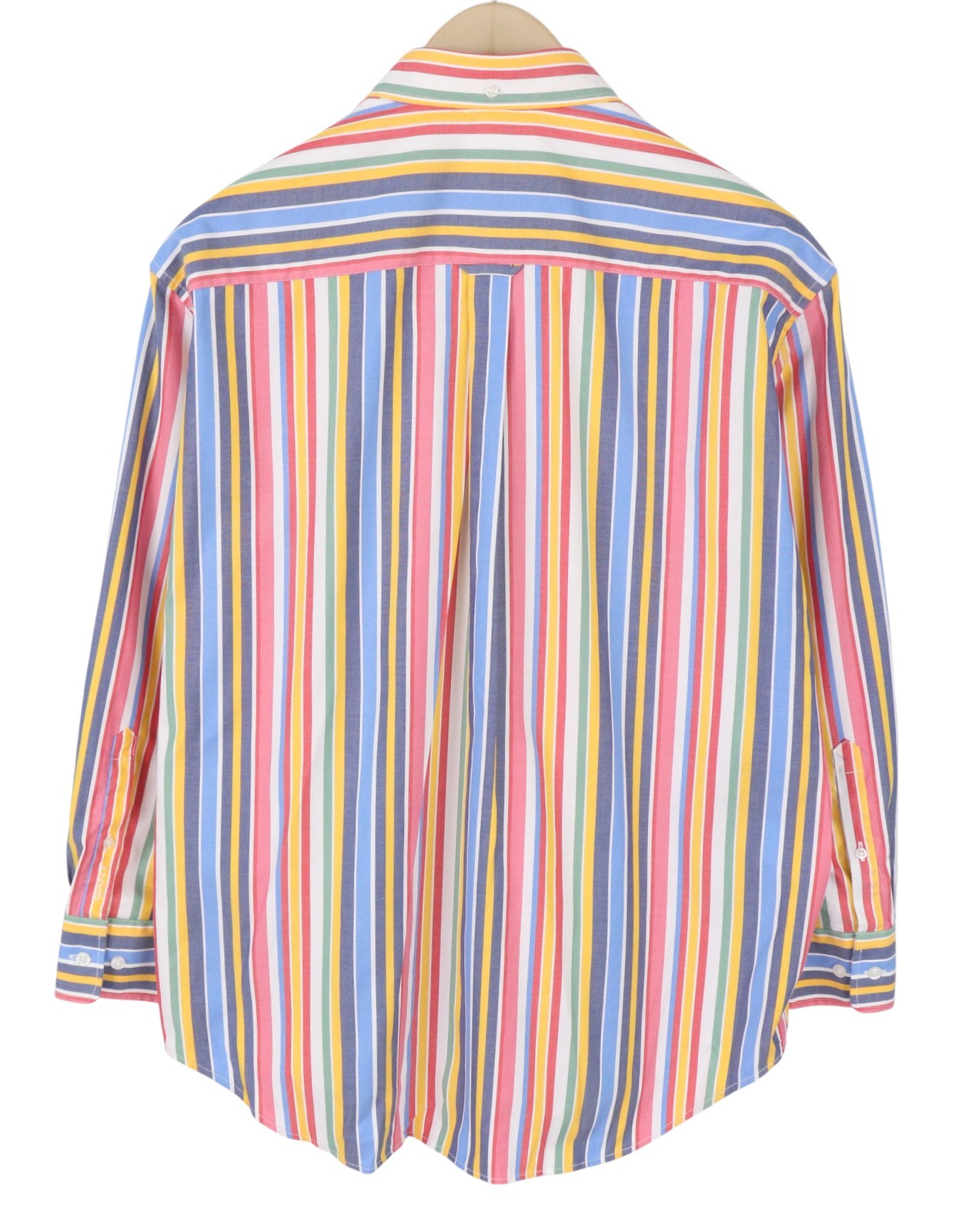 GANT Multi Stripe Exb Women Shirt EU36 Warm Sun Pinpoint Oxford Button-Up Casual