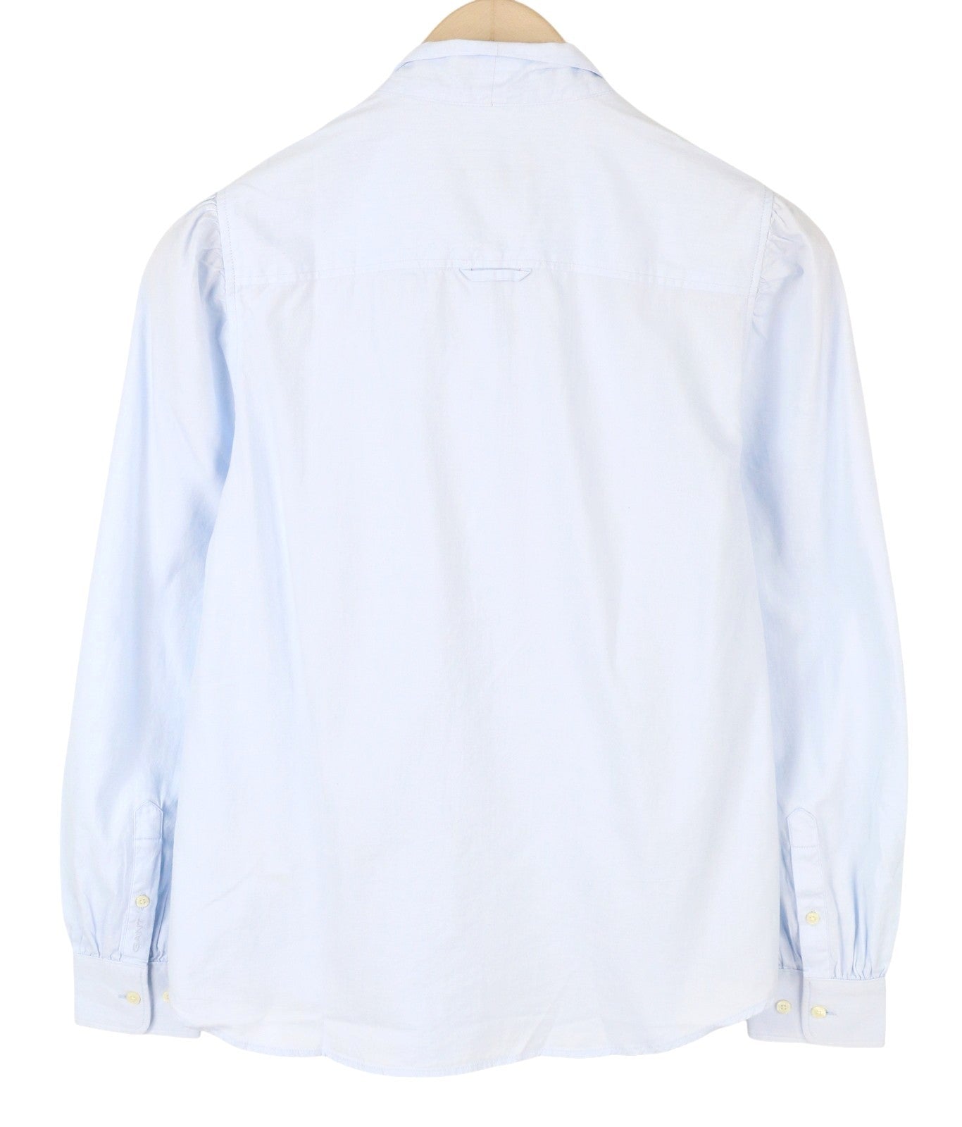 GANT Bow Oxford Puff Women Shirt EU38 Hamptons Blue Button-Up Casual