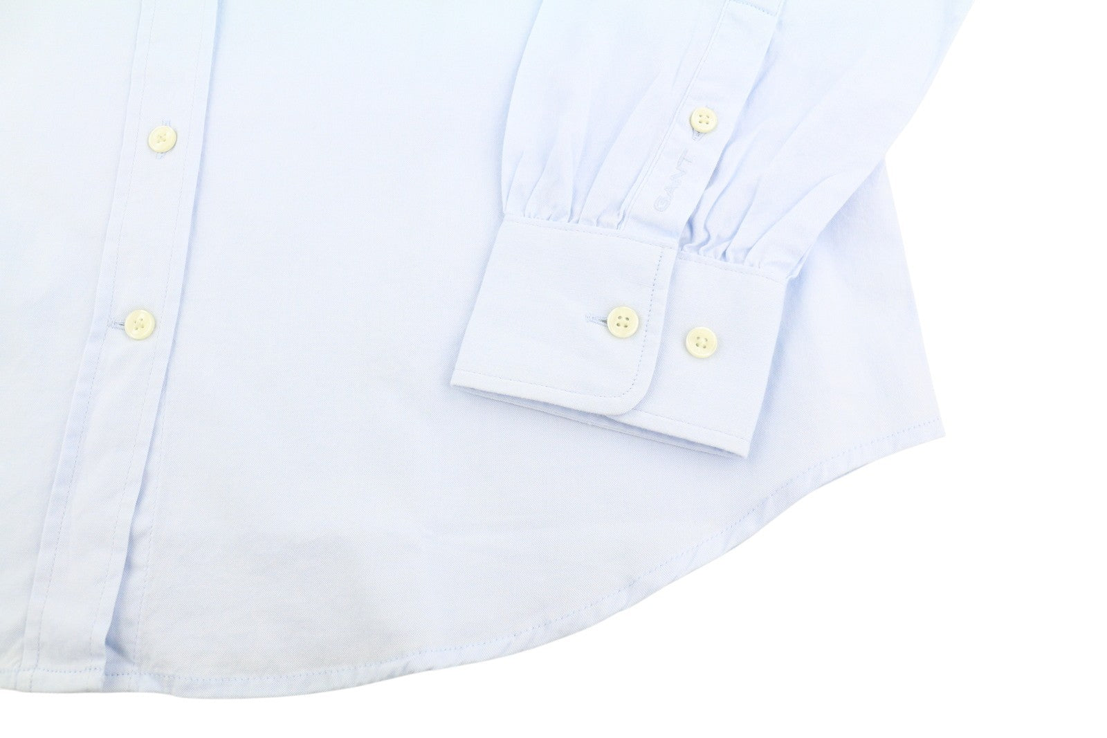 GANT Bow Oxford Puff Women Shirt EU38 Hamptons Blue Button-Up Casual