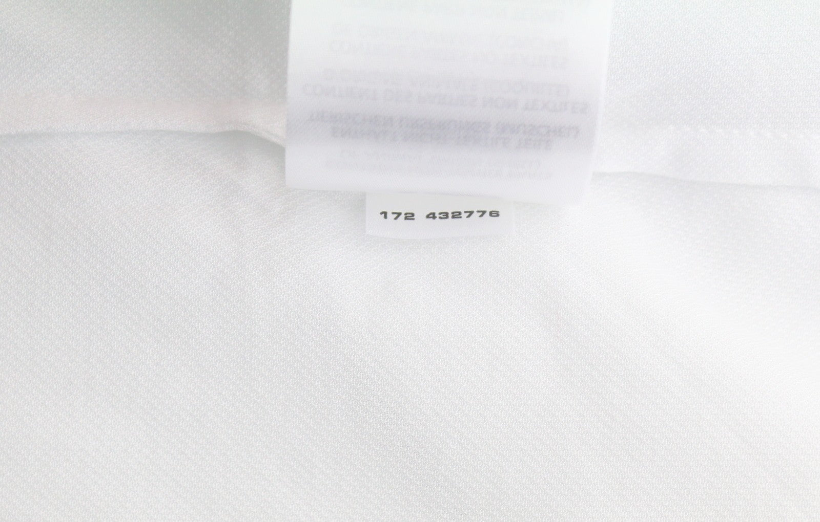 GANT Bib Women Blouse EU40 White Pleated V-Neck Side Tied Long Sleeve