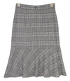 Skirt Checked Flare