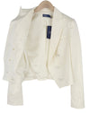 White Wool Blazer