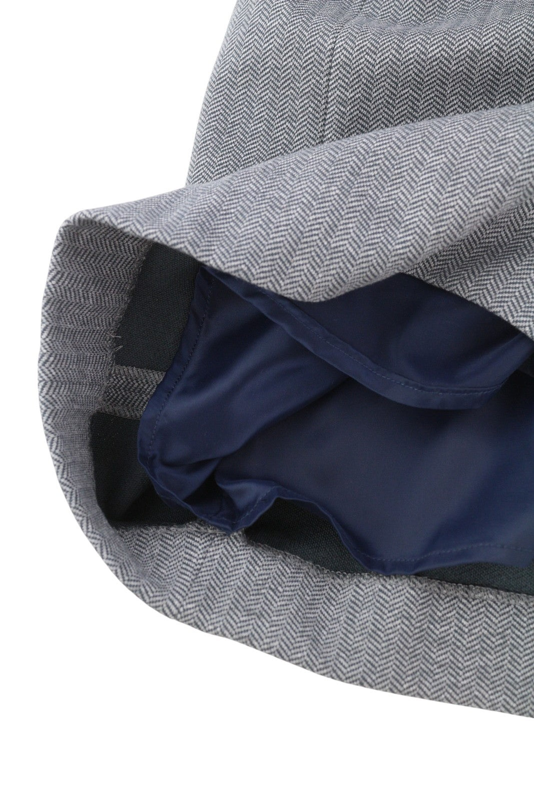 GANT Herringbone Jersey Women's Dress EU34 Grey Melange 3/4 Sleeve