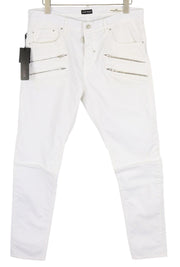 ANTONY MORATO Sepp Men's Trousers W36 White Carrot Fit Zipper