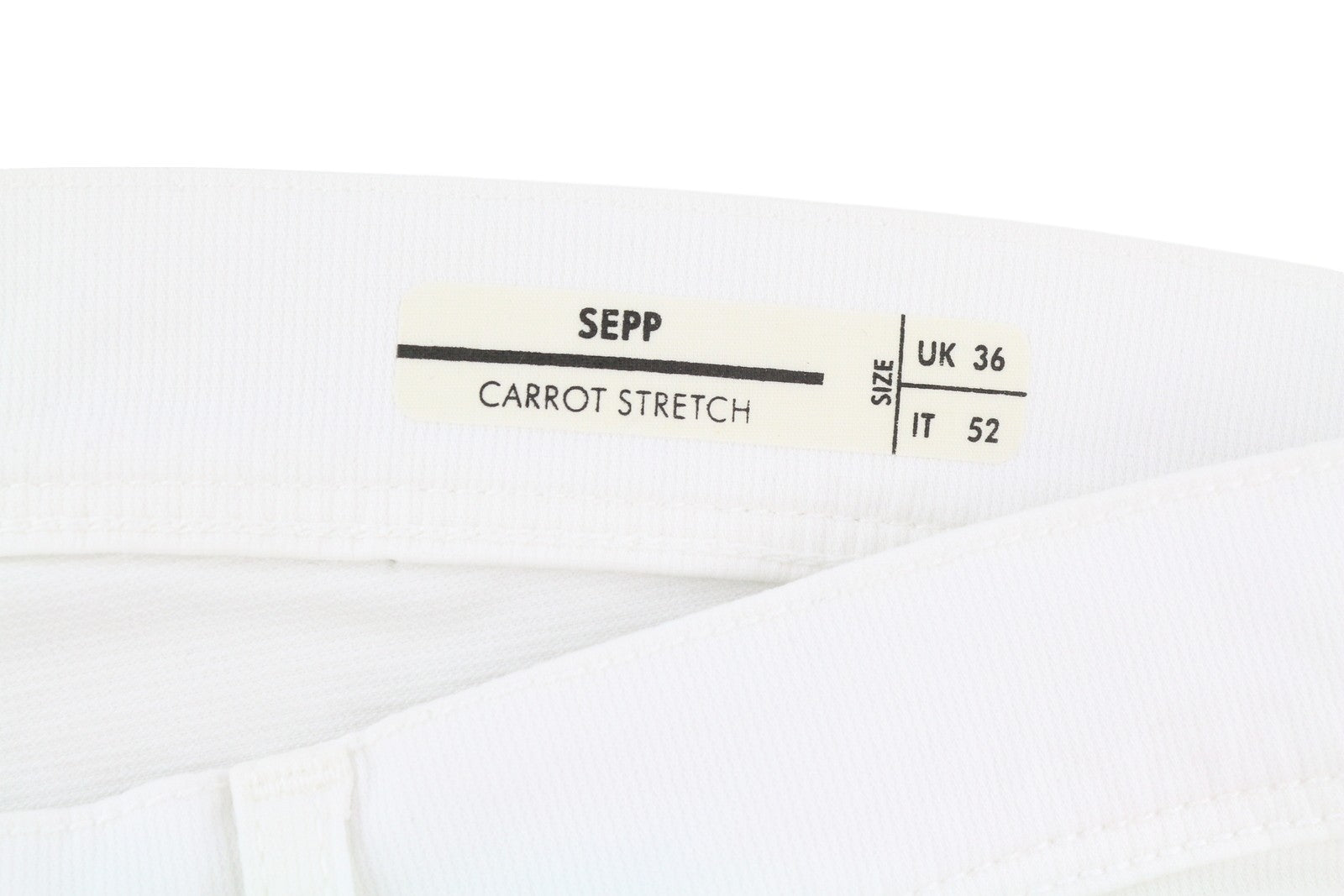 ANTONY MORATO Sepp Men's Trousers W36 White Carrot Fit Zipper
