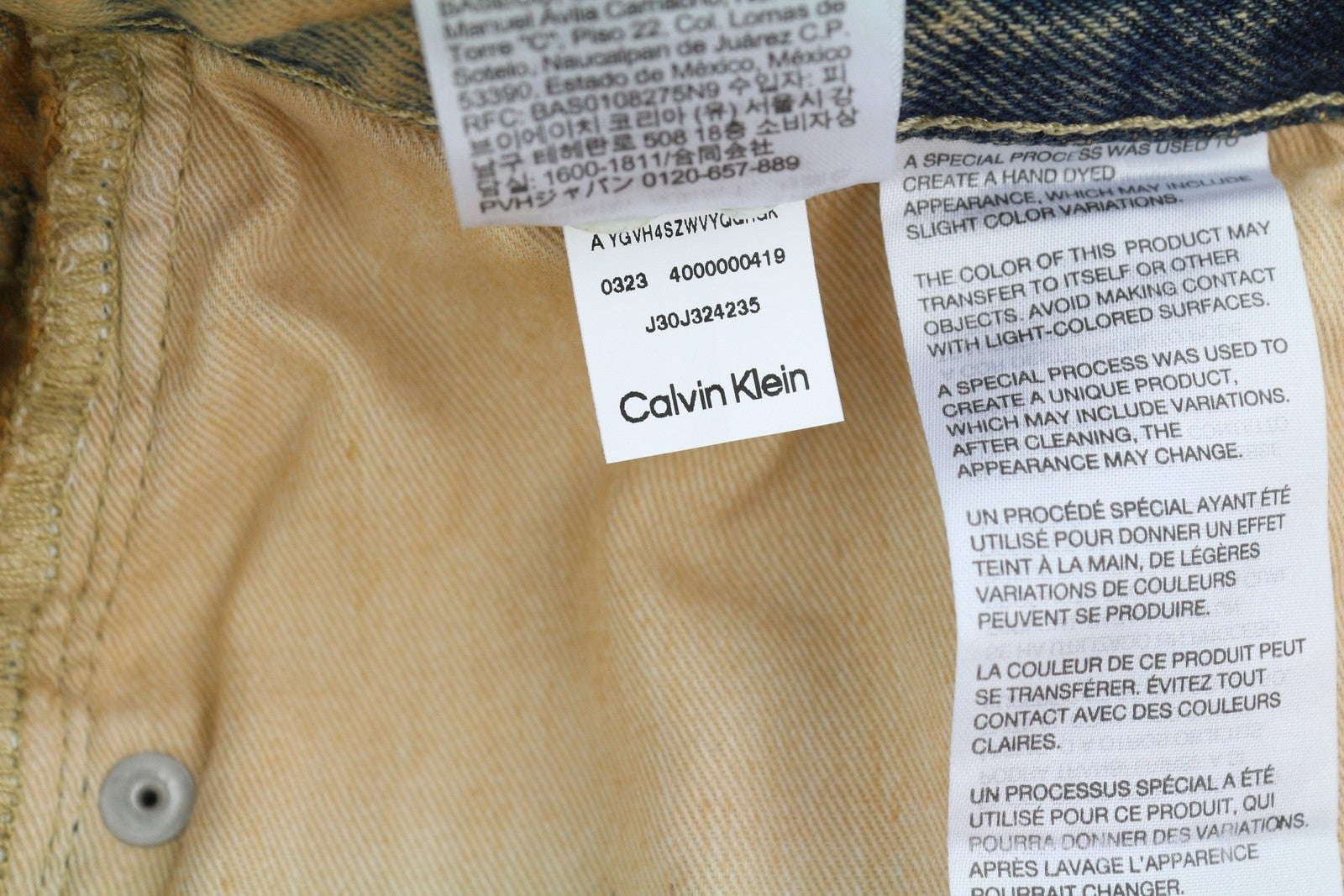 CALVIN KLEIN 90s Straight Men's Jeans W31 Brown Faded RRP119