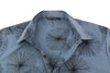 Blue Cotton Button-Up