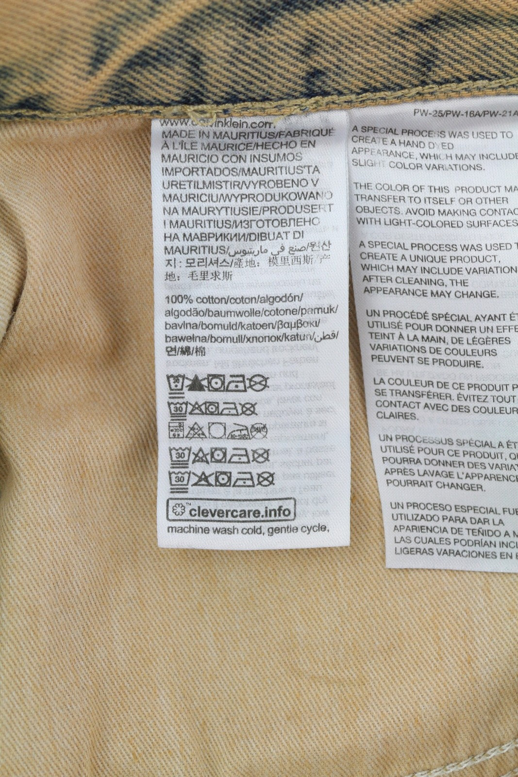 CALVIN KLEIN 90s Straight Men's Jeans W30 Brown Faded RRP119