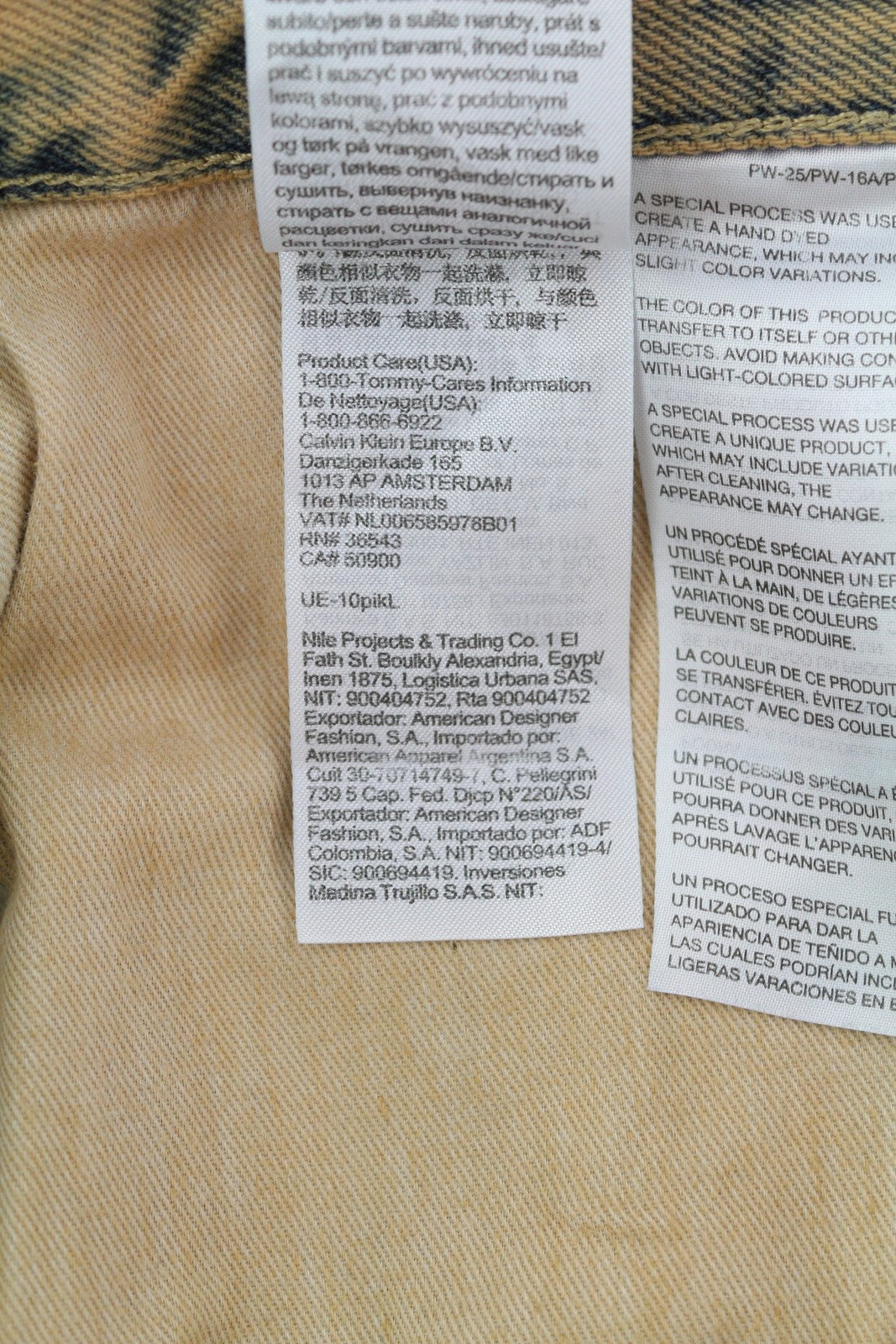 CALVIN KLEIN 90s Straight Men's Jeans W30 Brown Faded RRP119