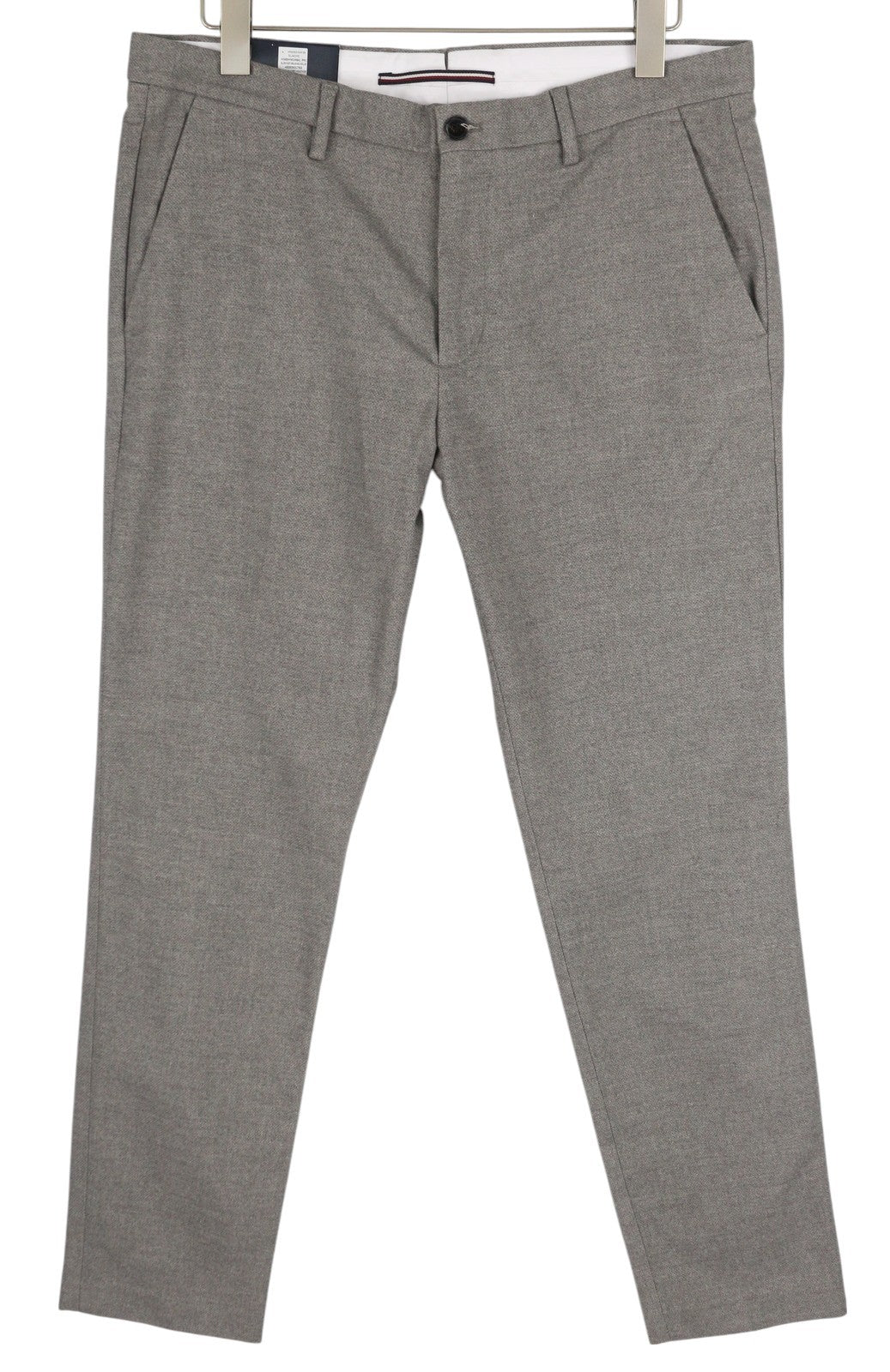 TOMMY HILFIGER Bleecker Stretch Men's Trousers W36/L32 Grey RRP119