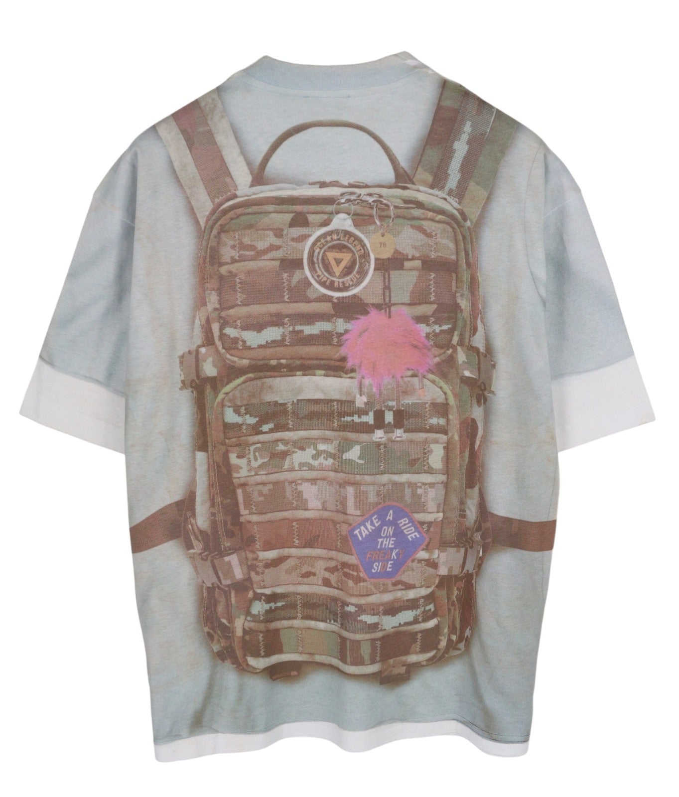 DIESEL T-Wash-E3 Men's T-Shirt M White Crew Collar Stretch Tricot RRP175