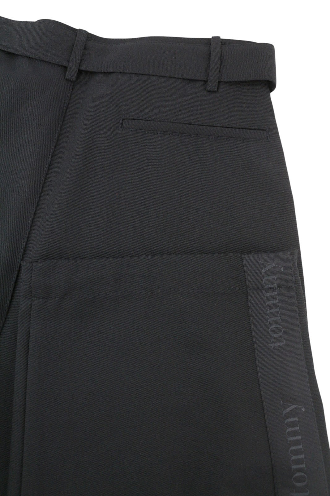 TOMMY HILFIGER Wide Fit Cargo Men's Trousers W28/L32 Wool RRP151