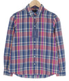 Button-Up TP Indigo Checked Broadcloth