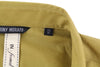 Yellow Cotton Button-Up