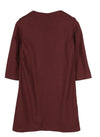 Dress Washable Str Wool A-Line