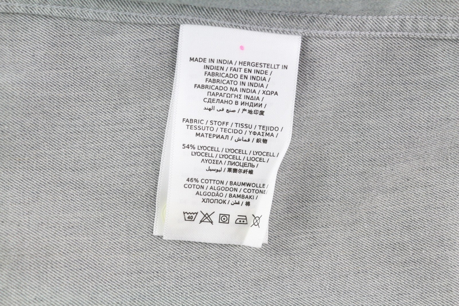 GANT TP Melange Flannel Women's Shirt EU38 Grey Button-Up Casual