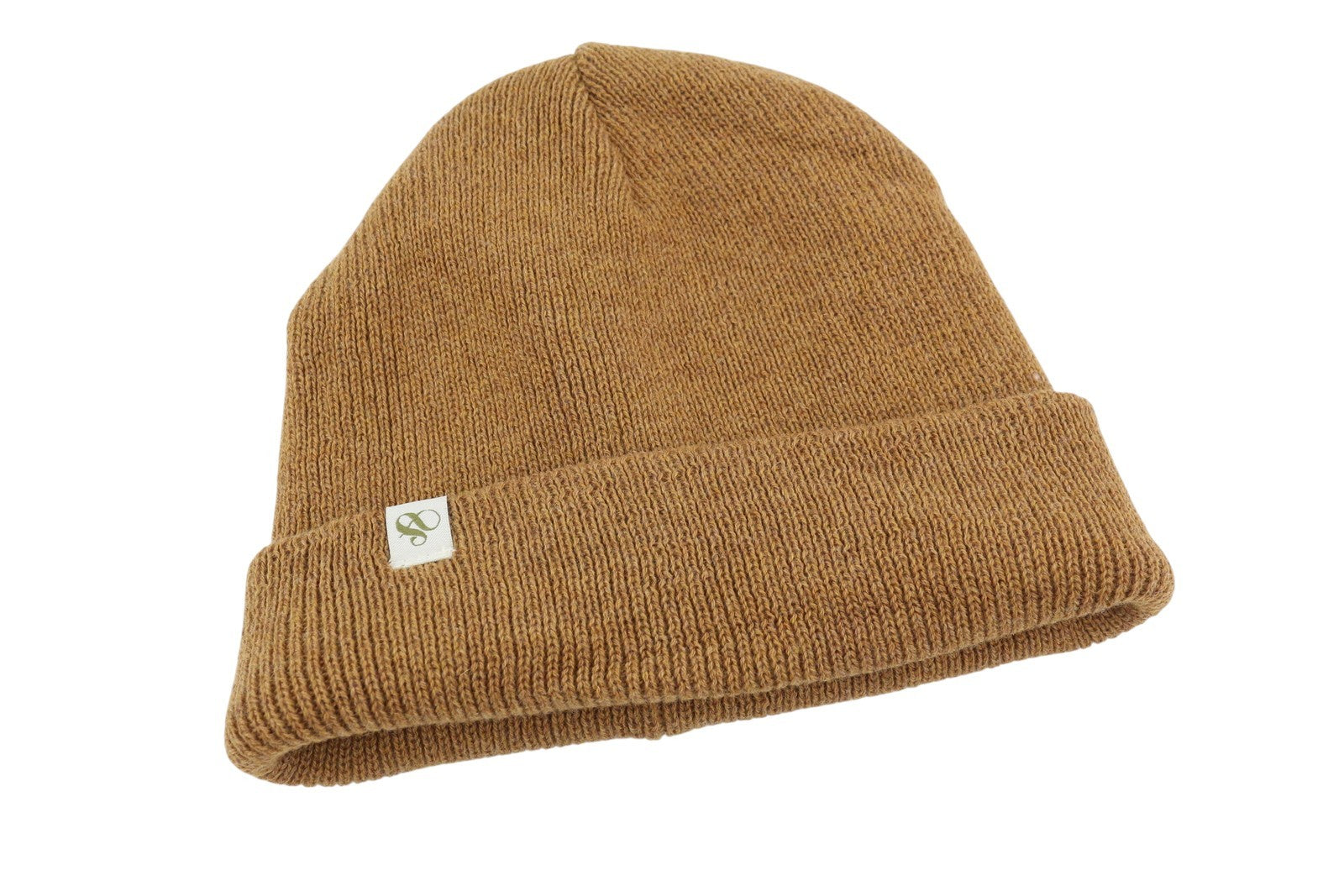 SCOTCH & SODA Captain Cuff Beanie Men Hat OS Brown Wool Blend Tight-Knit Unisex
