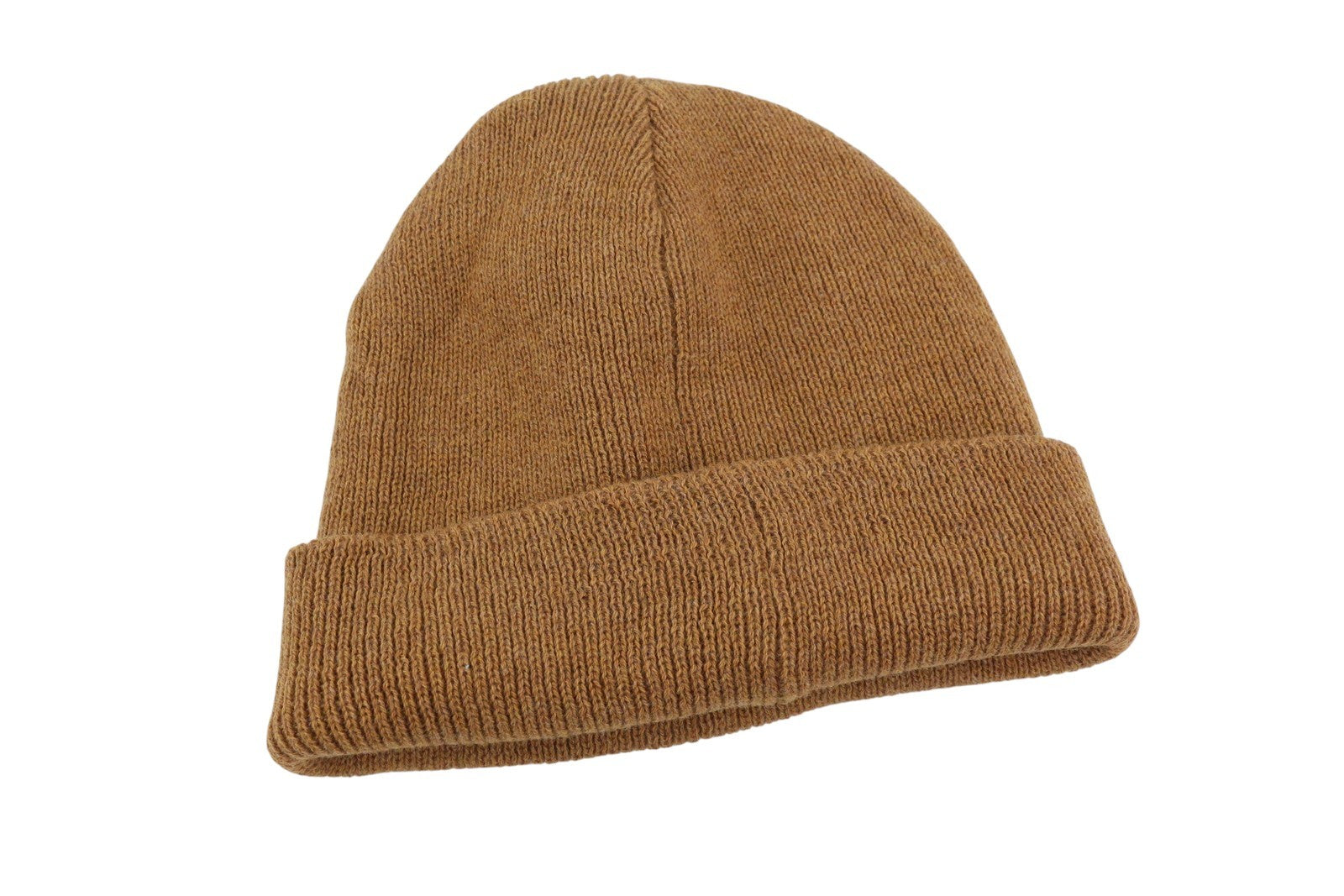 SCOTCH & SODA Captain Cuff Beanie Men Hat OS Brown Wool Blend Tight-Knit Unisex