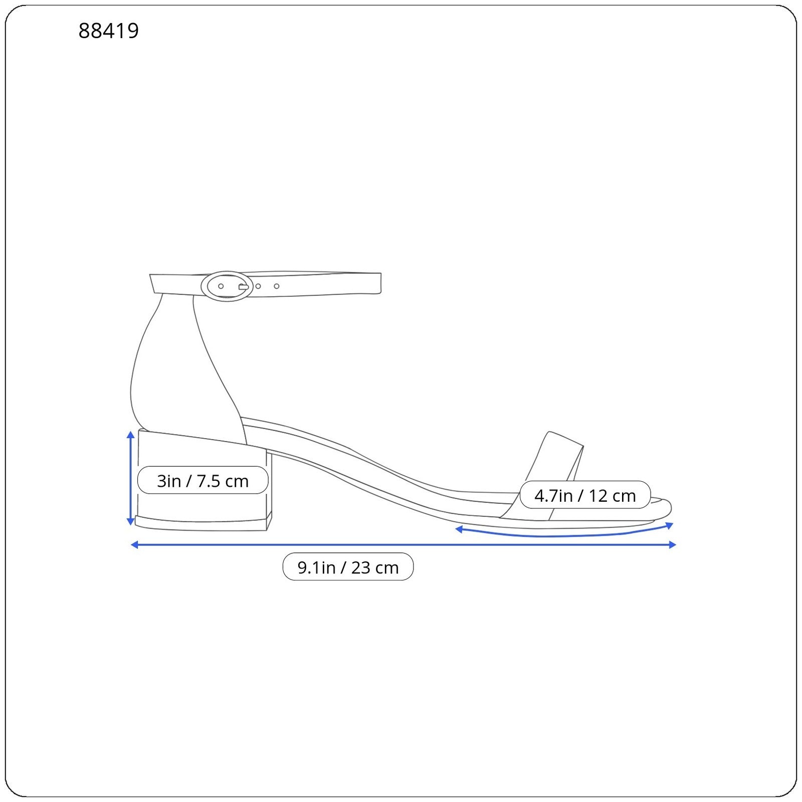SANDRO Afaye Women Heel EU39 Black Leather Strappy Square Sandals RRP245