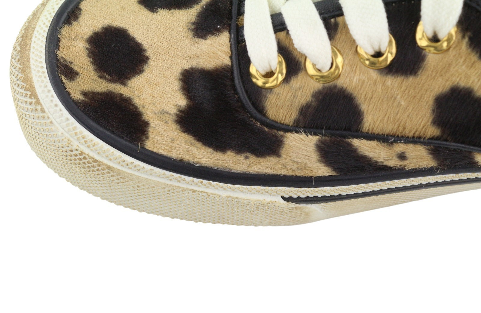 BALLY Lyder-Pyl-W Women Sneakers EU40 Brown Calf Haircalf Laced Low Top RRP749