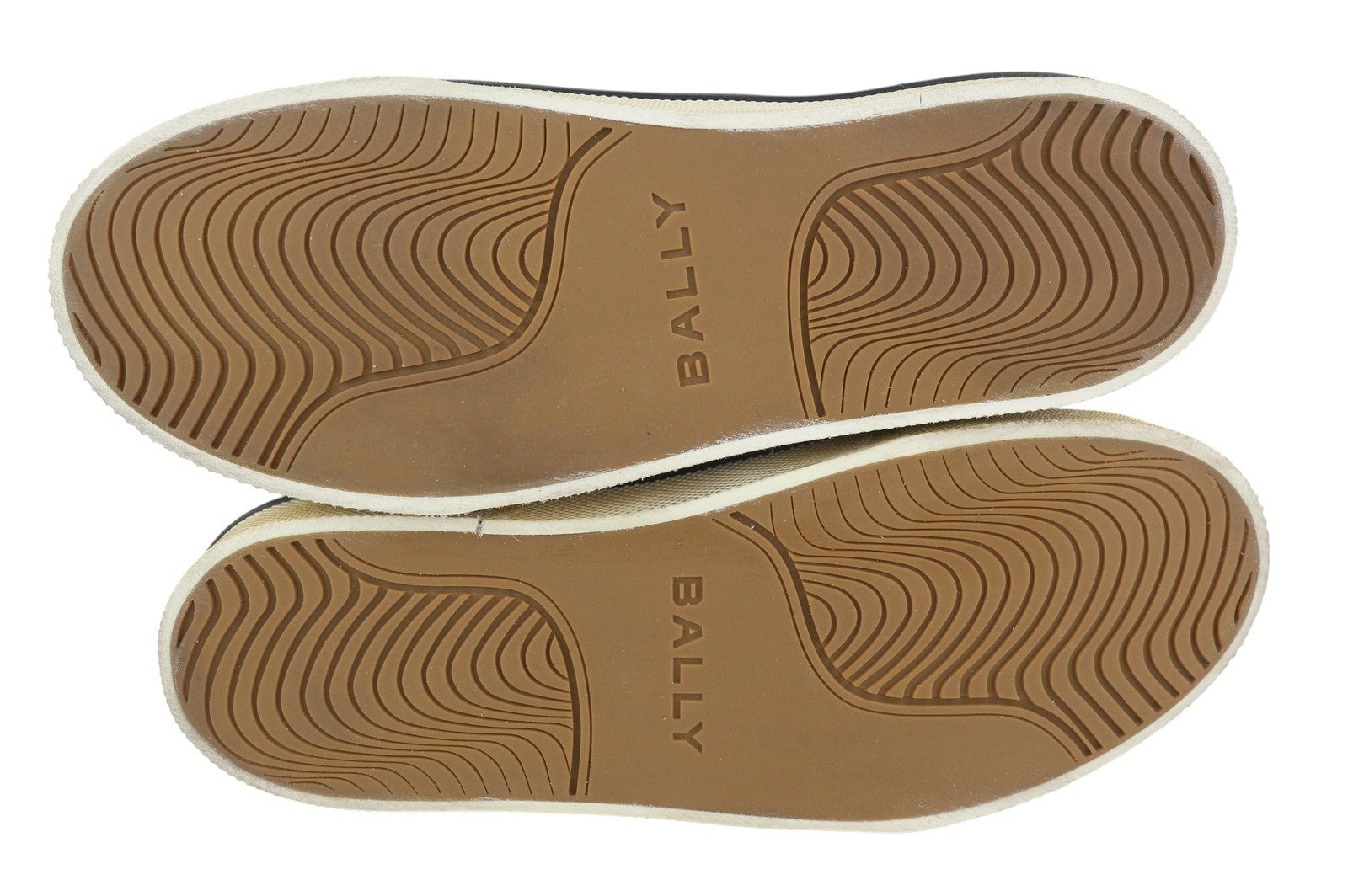 BALLY Lyder-Pyl-W Women Sneakers EU40 Brown Calf Haircalf Laced Low Top RRP749