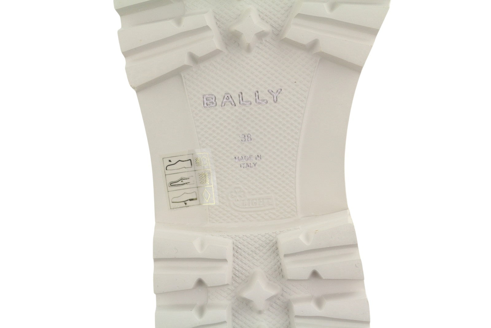 BALLY Ninni Women Boots EU38 Ivory Teddy Shearling Laced Mid Top RRP899