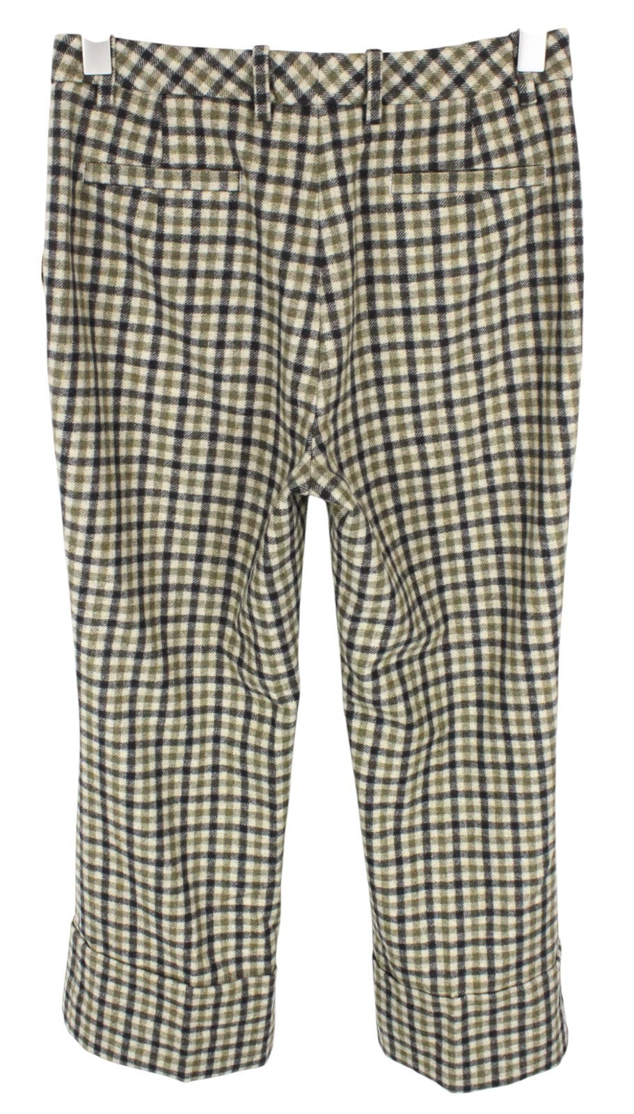 SUISTUDIO Sage Robin Women Set UK10 Checked Sleeveless Soft Wool 2 PC