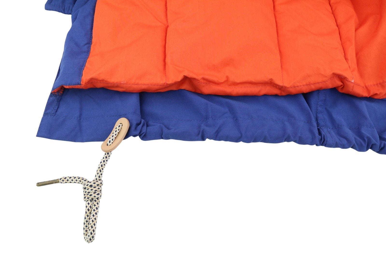 SCOTCH & SODA Men Jacket M Blue Heavy Padded Hooded Mid-Length Parka RRP381