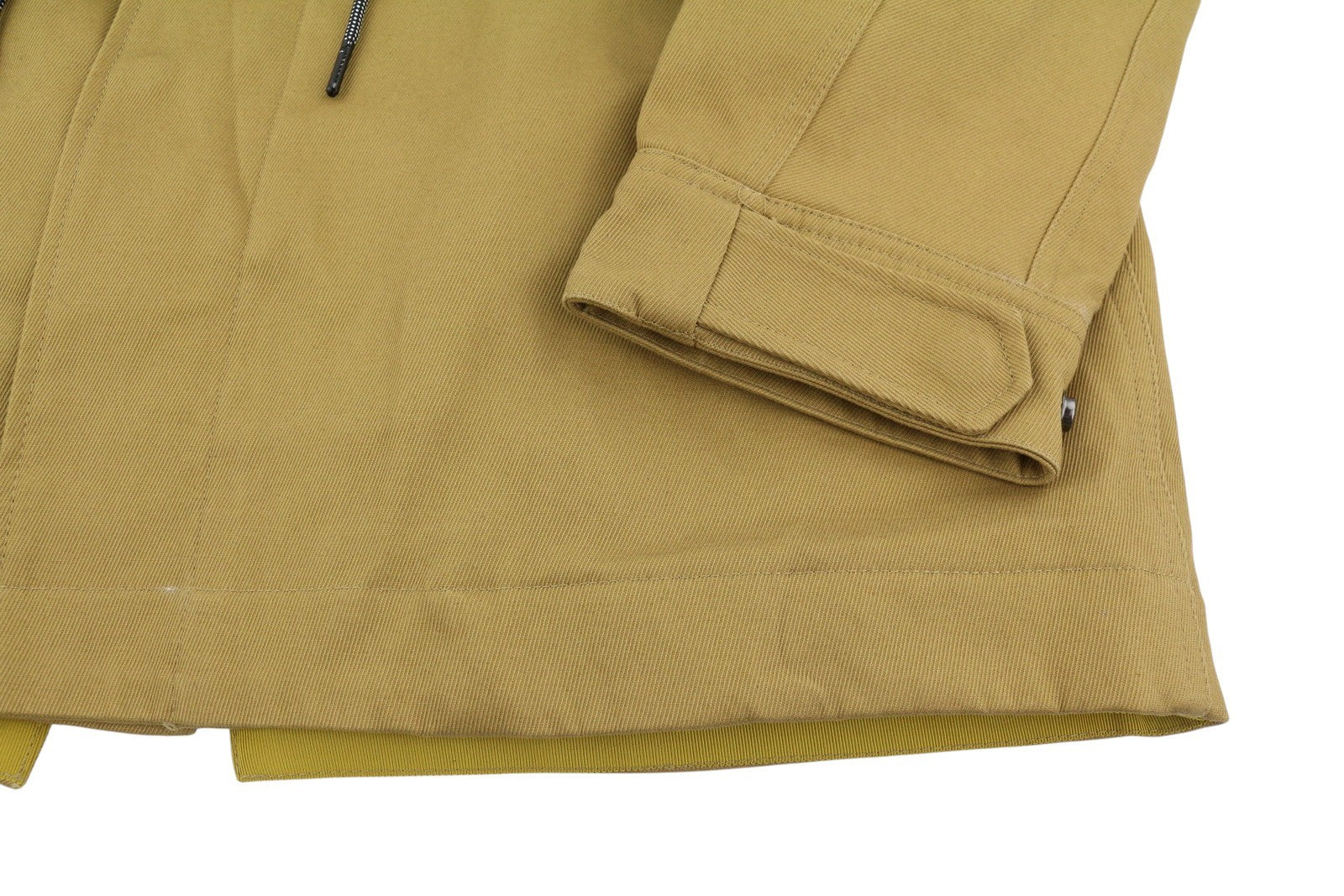 SCOTCH & SODA Atelier Men Jacket M Brown Double Collar Drawstring Waist Peacoat