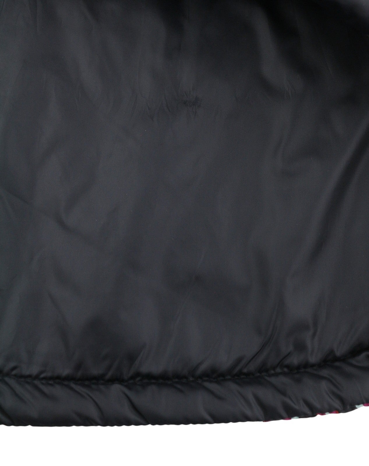 DESIGUAL Eliot Women Jacket M Colourful Abstract Pattern Padded Snap Button