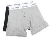 CALVIN KLEIN Men Underwear S Boxer Brief Cotton Stretch 2 Pack
