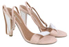 Pink Leather Heels