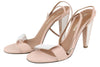 Pink Leather Heels