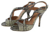 Green Leather Heels