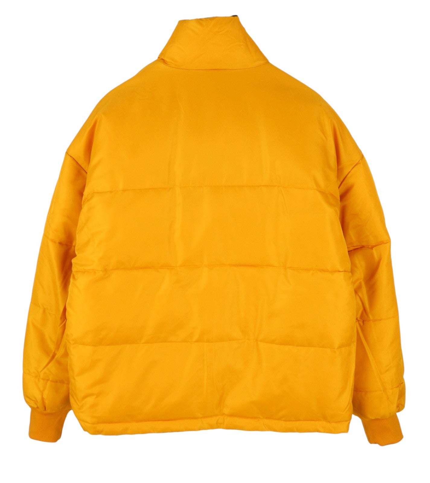 SCOTCH & SODA Women Jacket L Reversible Quilted Padded Allover Logo Print Puffer