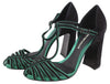 Black Leather Heels