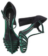 Black Leather Heels