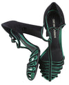 Black Leather Heels
